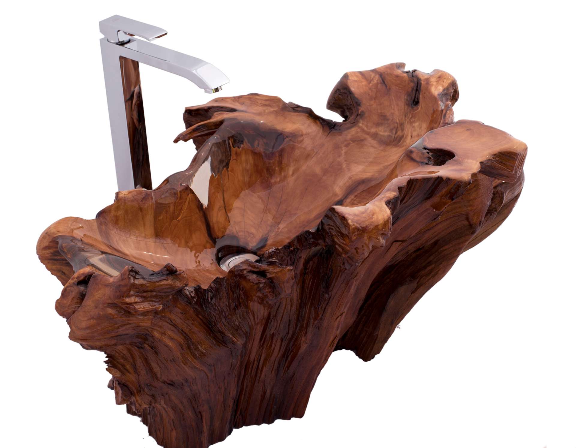 Logotowood - Cypress flame sink1