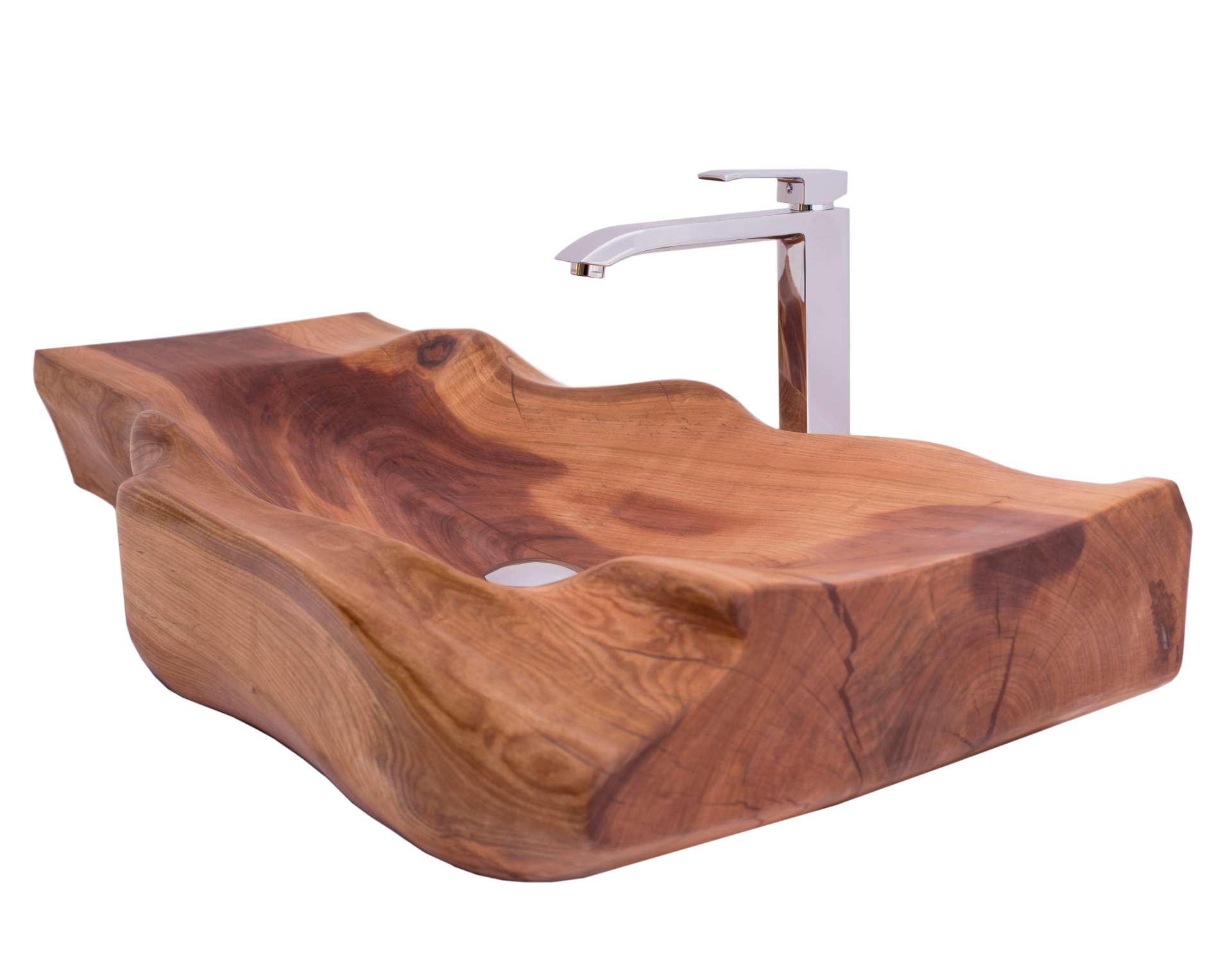 Logotowood - Monumental cherry sink2