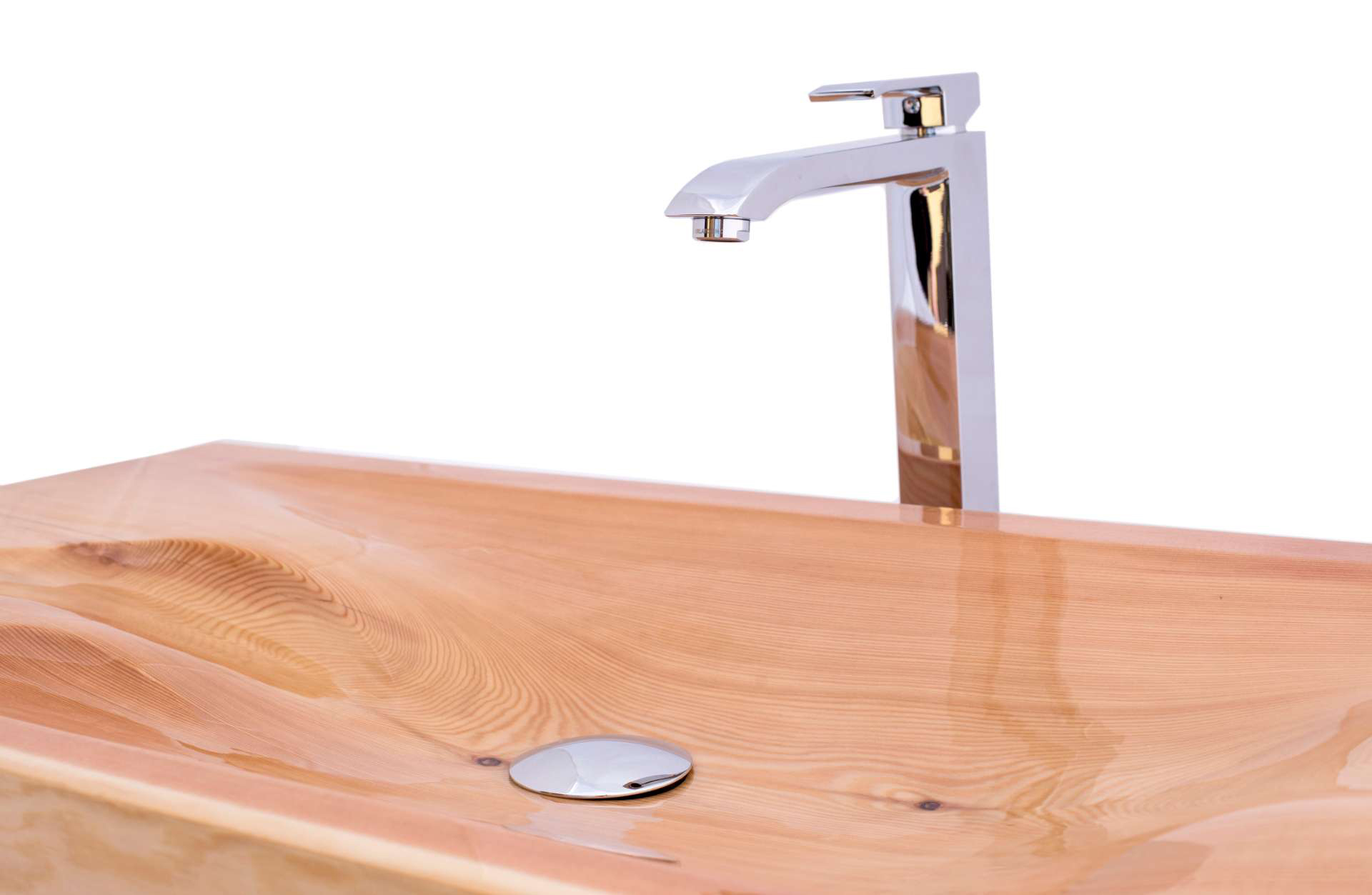 Logotowood - Shiny larch sink3